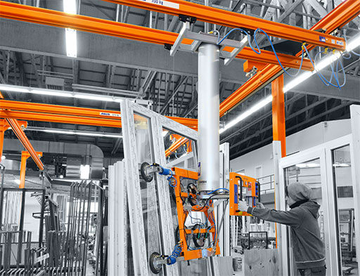 Crane systems for shop floor operation